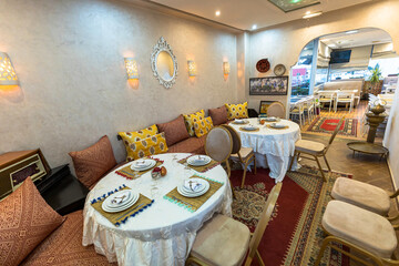 nice 3 stars hotel in meknes Morocco with terrace as restaurants and big rooms with air conditioning high quality 
