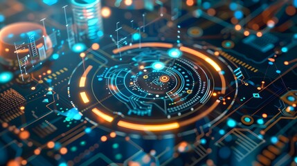 the process of optimizing an asset's lifecycle, highlighting stages such as procurement, operation, maintenance, and retirement, with a focus on efficiency and sustainability