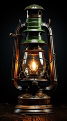 Vintage Lantern white background