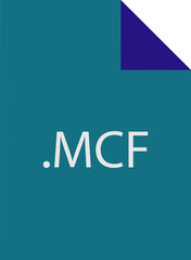 MCF  File icon fill crisp corners v1