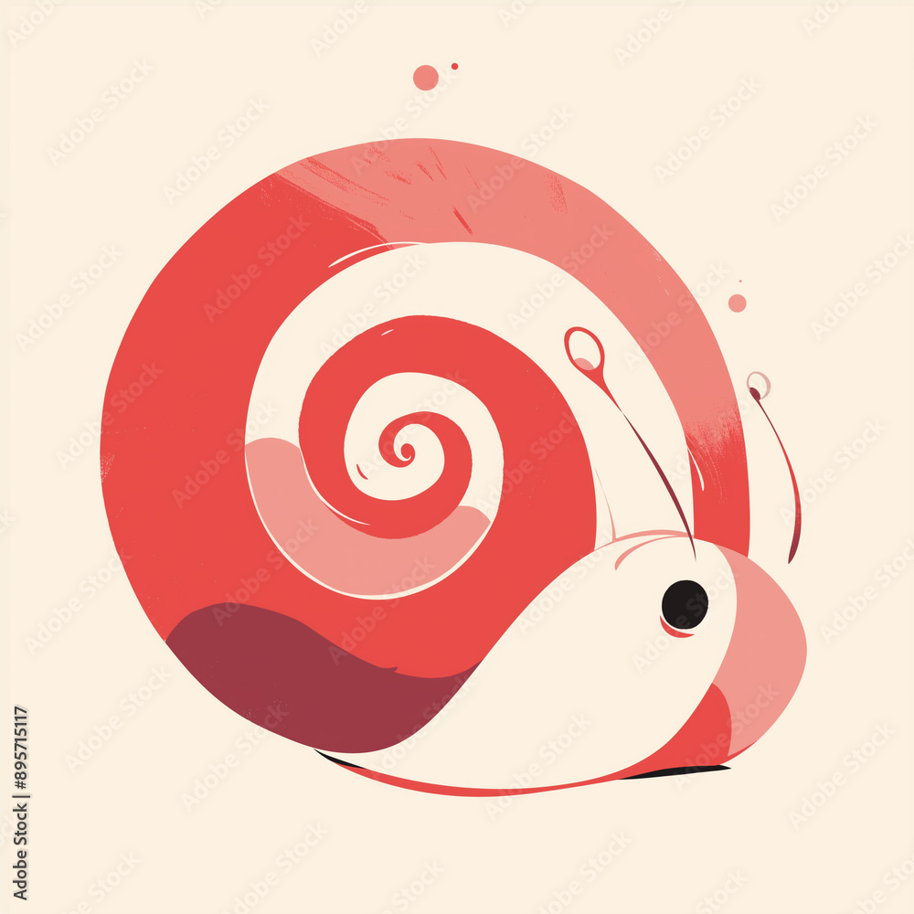 Canvas Prints snails