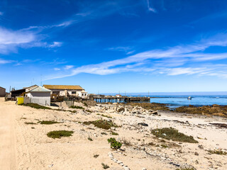 Coastal scenes in Port Nolloth, South Africa