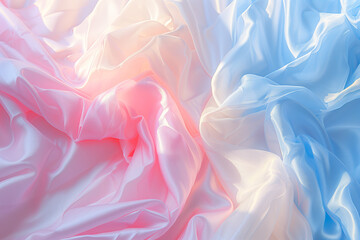 Obraz premium Soft Pastel Fabric Abstract