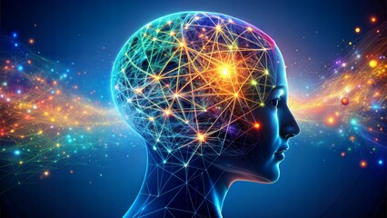 Fototapeta premium Human with thinking