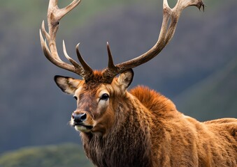 Obraz premium A Monarch Of The Glen.