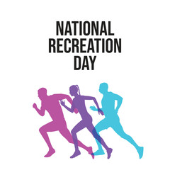 vector graphic of Recreation Day ideal for Recreation Day celebration.