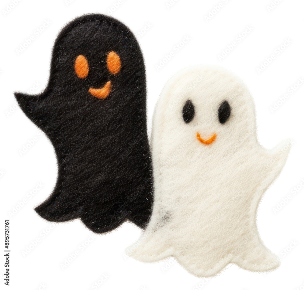 Canvas Prints PNG Cute felt ghost decorations