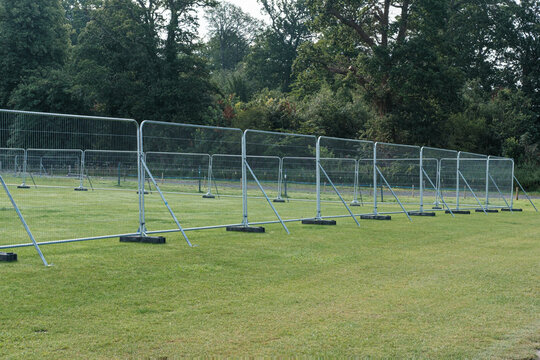 Harris or Haras fencing panels for event hire and security