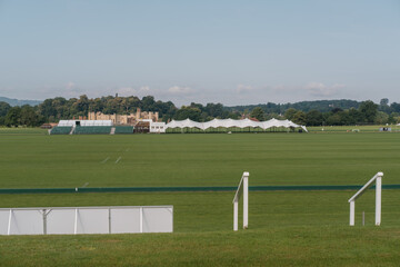 Cowdray gold cup clean up, Midhurst West Sussex.