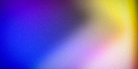 Gradient image with vibrant hues of blue, purple, yellow, and pink. Perfect for backgrounds, design projects, and digital art, offering a colorful and dynamic visual effect