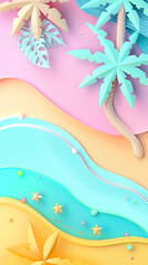 Tropical Abstract