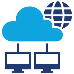 Cloud Network Icon