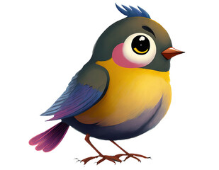 Fototapeta premium 3d cute little bird
