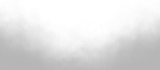 Realistic white smoke isolated on transparent white background
