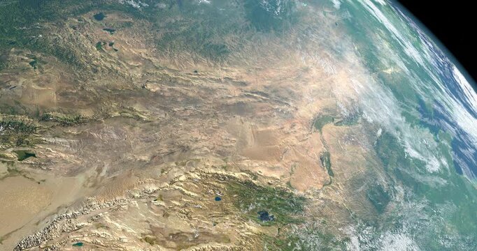 Gobi desert in earth planet