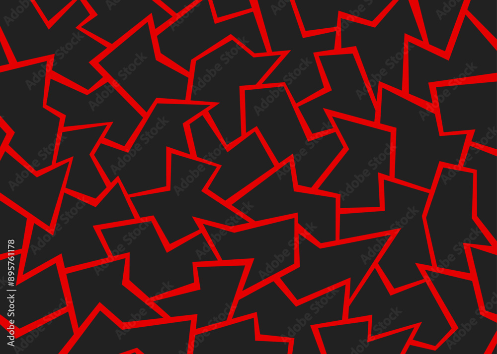 Poster abstract background with geometric line pattern