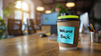 The Welcome Back Coffee