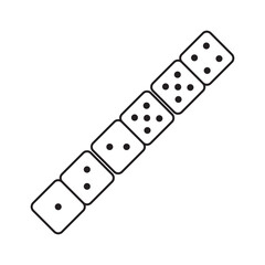 dominoes icon symbol