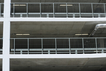 Multi-storey car park floors in europe.