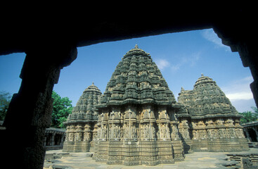 INDIA KARNATAKA BELUR CHENNAKESHAVA TEMPLE