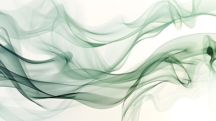Fototapeta premium Nature-Inspired Abstract: An abstract background inspired by natural elements, with flowing lines and organic shapes. 