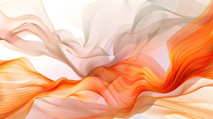 Obraz premium Nature-Inspired Abstract: An abstract background inspired by natural elements, with flowing lines and organic shapes. 