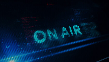 On air symbol illustration