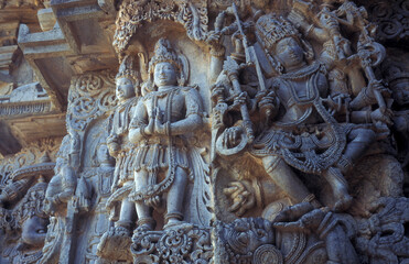 INDIA KARNATAKA BELUR CHENNAKESHAVA TEMPLE