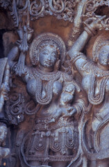 INDIA KARNATAKA BELUR CHENNAKESHAVA TEMPLE