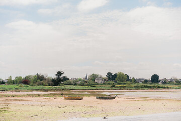 Epave de mer en bord de mer