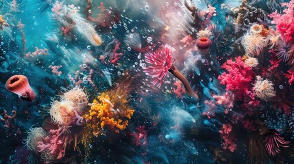 Fototapeta premium Fireworks Environmental Footprint