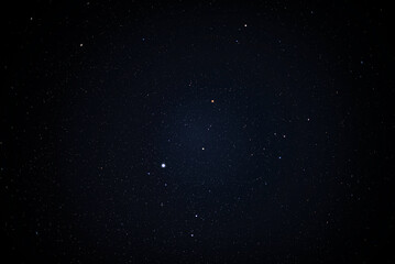 Stars and night sky. Starry sky background.