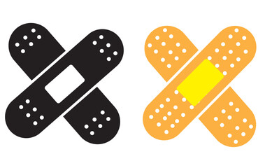 Bandages Icon for personal and commercial use. Vector Illustrator.