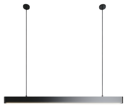 PNG Modern minimalist black pendant light