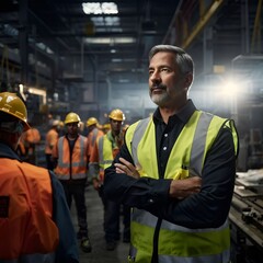 workers in warehouse