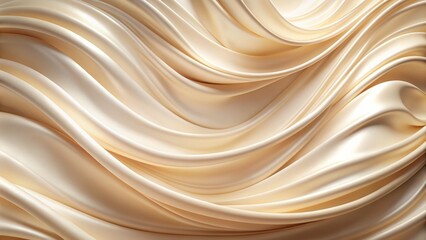 Softly textured, creamy beige background with subtle gradient, delicate patterns, and gentle folds, evoking calming, serene, and sophisticated ambiance.