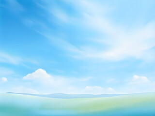 Obraz premium blue sky and clouds