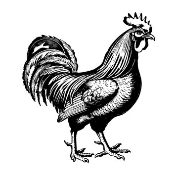 Vintage engraved vector illustration