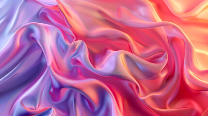 Obraz premium Generative silk satin background illustration