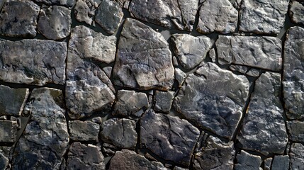 Top view of stone floor texture
