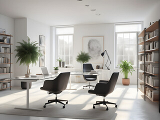 spacious-minimalist-workroom-white-walls-bathed-in-natural-light-from-floor-to-ceiling-window-slee -02