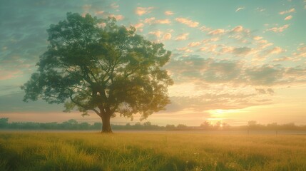 Obraz premium Free good morning scene wallpaper background photo