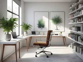 spacious-minimalist-workroom-white-walls-bathed-in-natural-light-from-floor-to-ceiling-window-slee -07