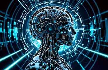 Big data and artificial intelligence concept. - Generative AI