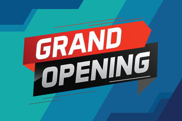 coming soon grand opening word concept vector illustration with megaphone and 3d, web, mobile app, poster, banner, flyer, background, gift card, coupon, label, wallpaper

