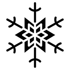 Obraz premium Snowflake Icon