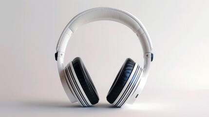 Close-up, low-key photograph of black headphones.