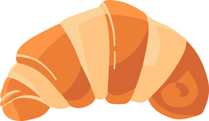 Vector Illustration of a Delicious Croissant