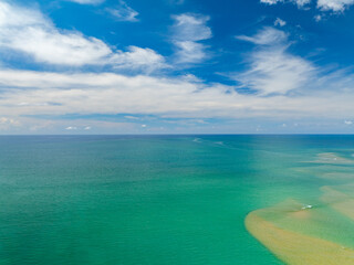 Fototapeta premium Amazing view beach Tropical beach sea in the beautiful Phuket island Thailand
