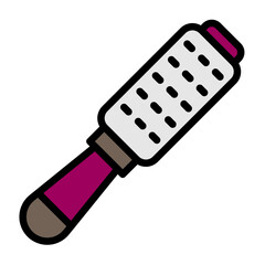 Lint Roller Vector Filled Icon Design